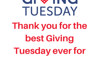 Giving Tuesday leads to Thank You Wednesday