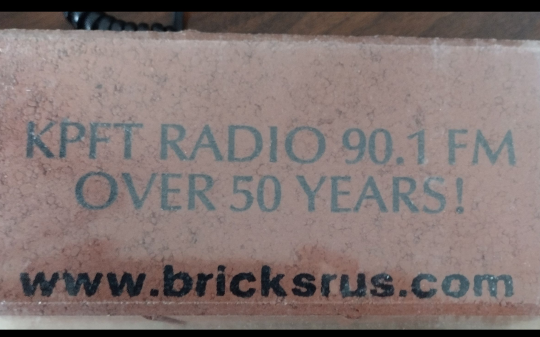 Memory Brick sample inscribed