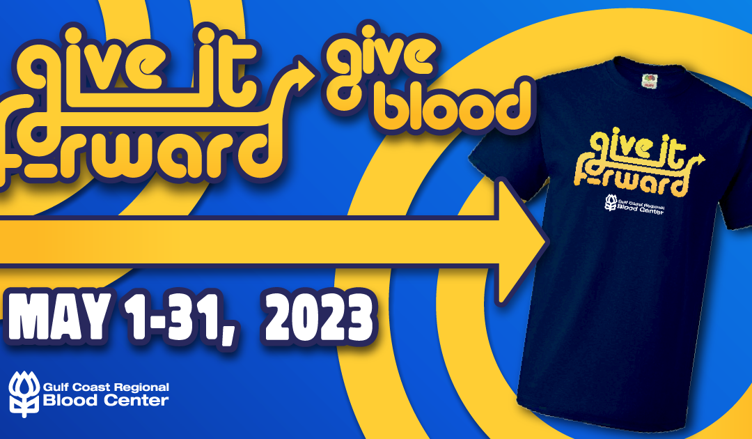 Give Blood to Gulf Coast Regional Blood Center at KPFT on May 23
