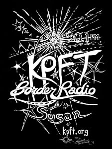 border radio t-shirt graphic