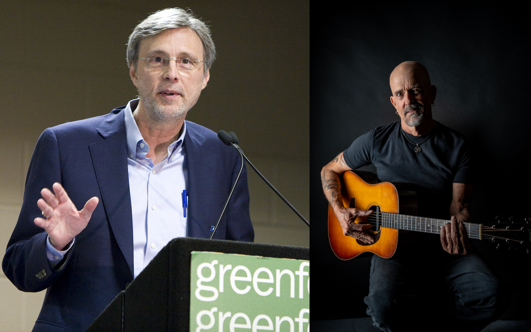 Thom Hartmann and Grant Peeples