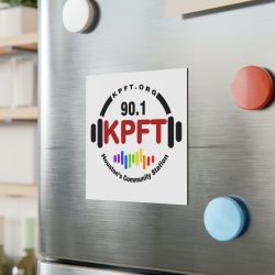 KPFT 5-inch Fridge Magnet with logo