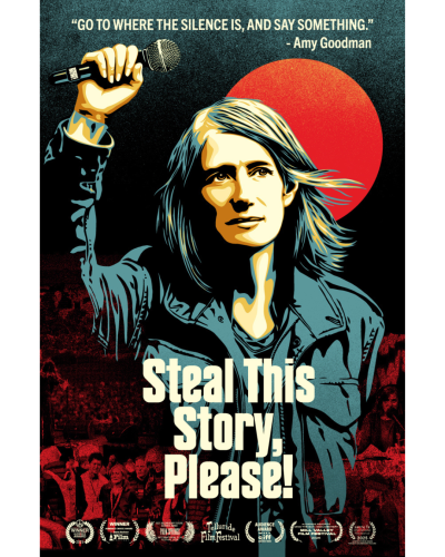 Steal this story please poster