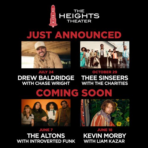 Heights Summer Shows