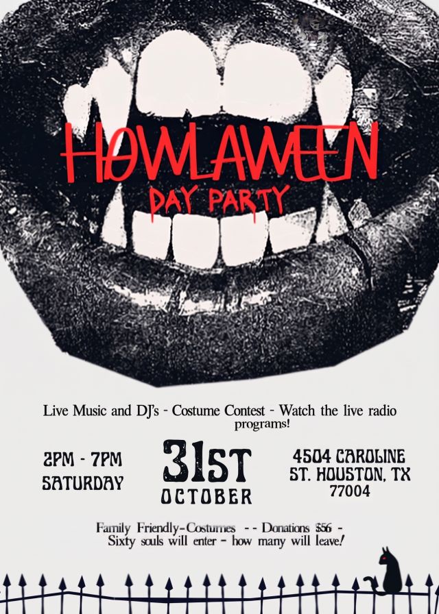 Howlaween Party invite