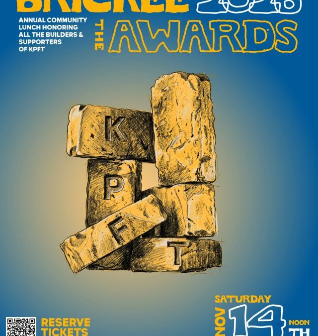 Brickees award dinner poster
